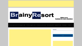 What Brainyresort.com website looked like in 2021 (2 years ago)