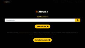 What Bemovies.to website looked like in 2021 (2 years ago)