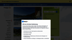 What Bergfex.de website looked like in 2021 (2 years ago)
