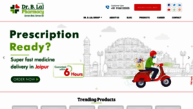 What Blalpharmacy.com website looked like in 2021 (2 years ago)
