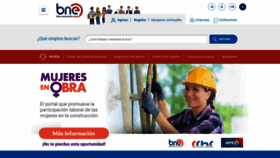 What Bne.cl website looked like in 2021 (2 years ago)