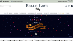 What Belleloveclothing.co.uk website looked like in 2021 (2 years ago)