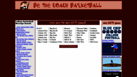 What Bethecoachbasketball.com website looked like in 2021 (2 years ago)
