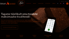 What Briketipoisid.ee website looked like in 2021 (2 years ago)