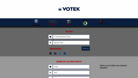 What B2b.votek.com.tr website looked like in 2021 (2 years ago)