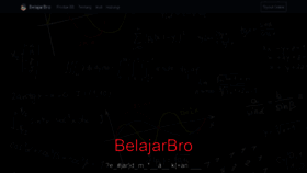 What Belajarbro.id website looked like in 2021 (2 years ago)