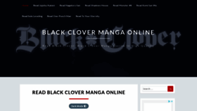 What Black-clovermanga.com website looked like in 2021 (2 years ago)
