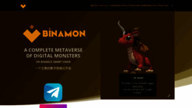 What Binamon.org website looked like in 2021 (2 years ago)