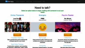 What Blahtherapy.com website looked like in 2021 (2 years ago)