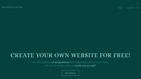 What Blogdosaga.com website looked like in 2021 (4 years ago)
