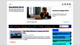 What Biayakuliah.web.id website looked like in 2021 (2 years ago)