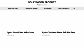 What Bollywoodproduct.in website looked like in 2021 (2 years ago)