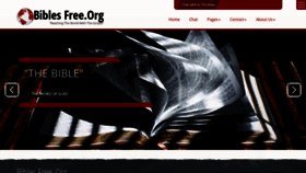 What Biblesfree.org website looked like in 2021 (2 years ago)