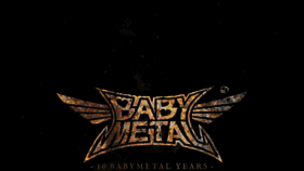 What Babymetal.com website looked like in 2021 (2 years ago)