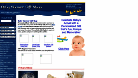 What Babyshowergiftshop.com website looked like in 2021 (2 years ago)