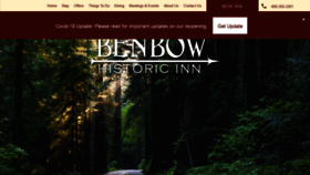 What Benbowinn.com website looked like in 2021 (2 years ago)
