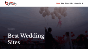 What Bestweddingsites.com website looked like in 2021 (2 years ago)