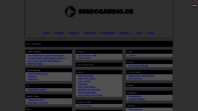 What Bigdogaudio.de website looked like in 2021 (2 years ago)