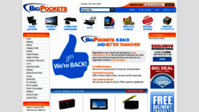 What Bigpockets.co.uk website looked like in 2021 (2 years ago)