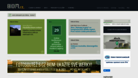 What Biom.cz website looked like in 2021 (2 years ago)