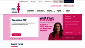 What Bcna.org.au website looked like in 2021 (2 years ago)