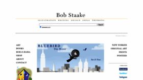 What Bobstaake.com website looked like in 2021 (2 years ago)