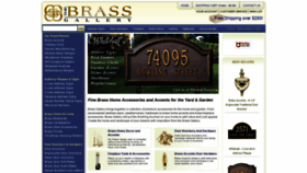 What Brassgallery.com website looked like in 2021 (2 years ago)