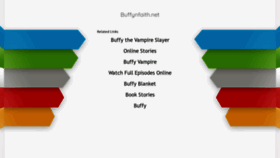 What Buffynfaith.net website looked like in 2021 (2 years ago)