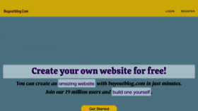 What Buyoutblog.com website looked like in 2021 (2 years ago)