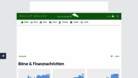 What Boersennews.de website looked like in 2021 (4 years ago)