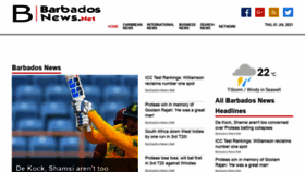 What Barbadosnews.net website looked like in 2021 (2 years ago)