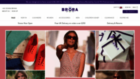 What Brora.co.uk website looked like in 2021 (2 years ago)