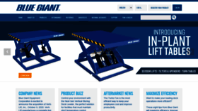 What Bluegiant.com website looked like in 2021 (2 years ago)