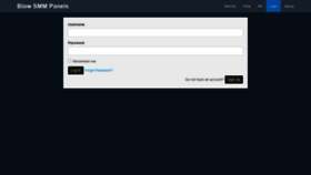 What Blowsmmpanels.com website looked like in 2021 (3 years ago)