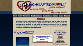 What Bigheartedpeople.com website looked like in 2021 (2 years ago)