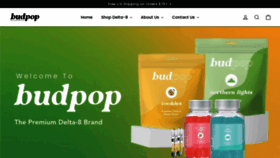 What Budpop.com website looked like in 2021 (2 years ago)