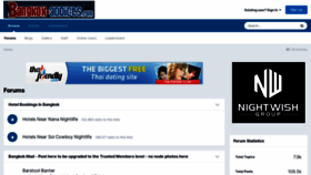 What Bangkok-addicts.com website looked like in 2021 (2 years ago)