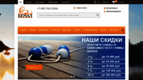 What Bemal.ru website looked like in 2021 (2 years ago)
