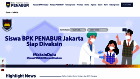 What Bpkpenaburjakarta.or.id website looked like in 2021 (2 years ago)