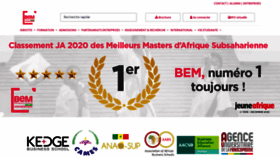 What Bem.sn website looked like in 2021 (2 years ago)