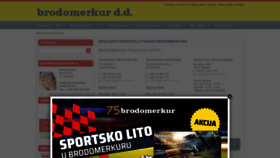 What Brodomerkur.hr website looked like in 2021 (2 years ago)