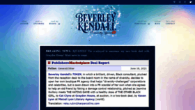 What Beverleykendall.com website looked like in 2021 (2 years ago)