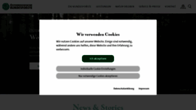 What Bundesforste.at website looked like in 2021 (4 years ago)