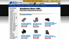 What Bixnet.com website looked like in 2021 (2 years ago)