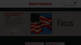 What Bakerlaw.com website looked like in 2021 (2 years ago)