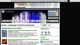 What Baulinks.de website looked like in 2021 (2 years ago)