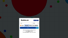 What Bubble.am website looked like in 2021 (3 years ago)