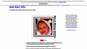 What Best-baby-gifts.com website looked like in 2021 (2 years ago)