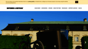 What Butchersandbicycles.com website looked like in 2021 (2 years ago)