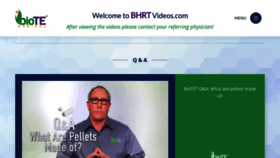 What Bhrtvideos.com website looked like in 2021 (2 years ago)